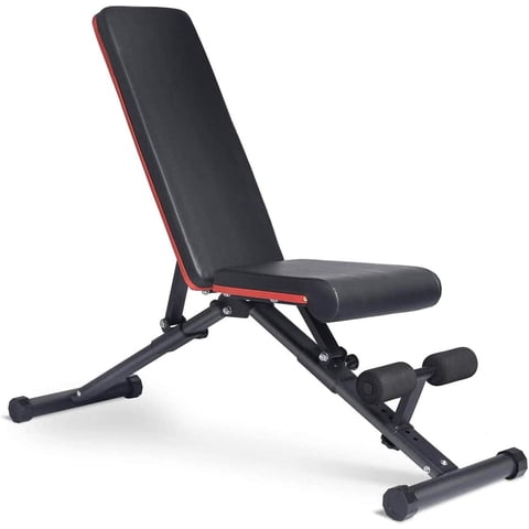 Weight Bench, Foldable Workout Bench with 9 Adjustable Position, Bench Press with 795LBS Capacity, for home gym, Strength Training Bench