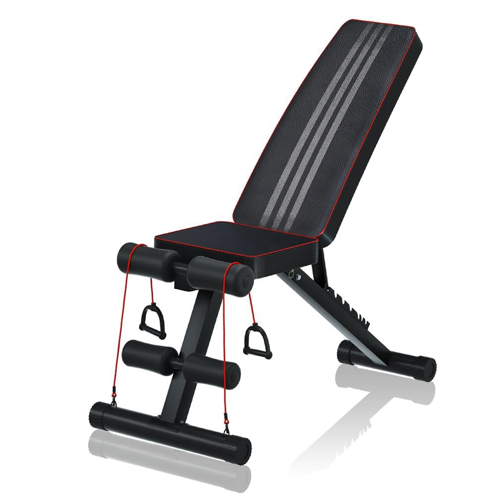 Weight Press, Adjustable Workout For Home Gym, Incline Decline Strength Training