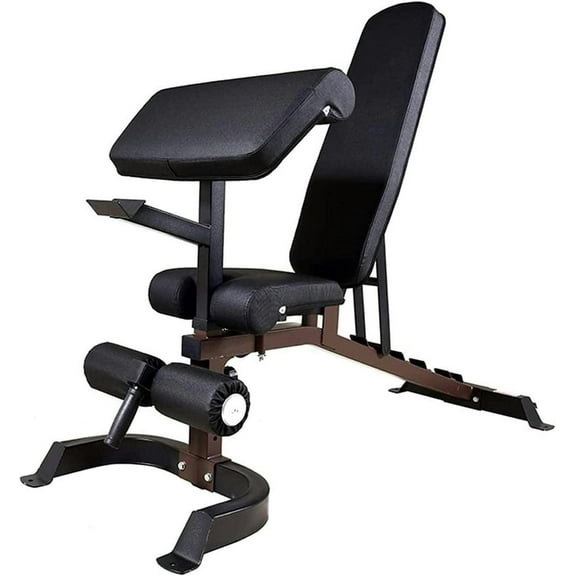 Weight Bench Weight Bench, Dumbbell Bench Adjustable Dumbbell Bench Fitness Chair Commercial Multi-Function Bench Press Abdominal Muscle Board Biceps Training Fitness Bench