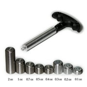 Superbilliards Metal Weight Kit for Predator Billiard Pool Cues + Tool with Detachable Handle