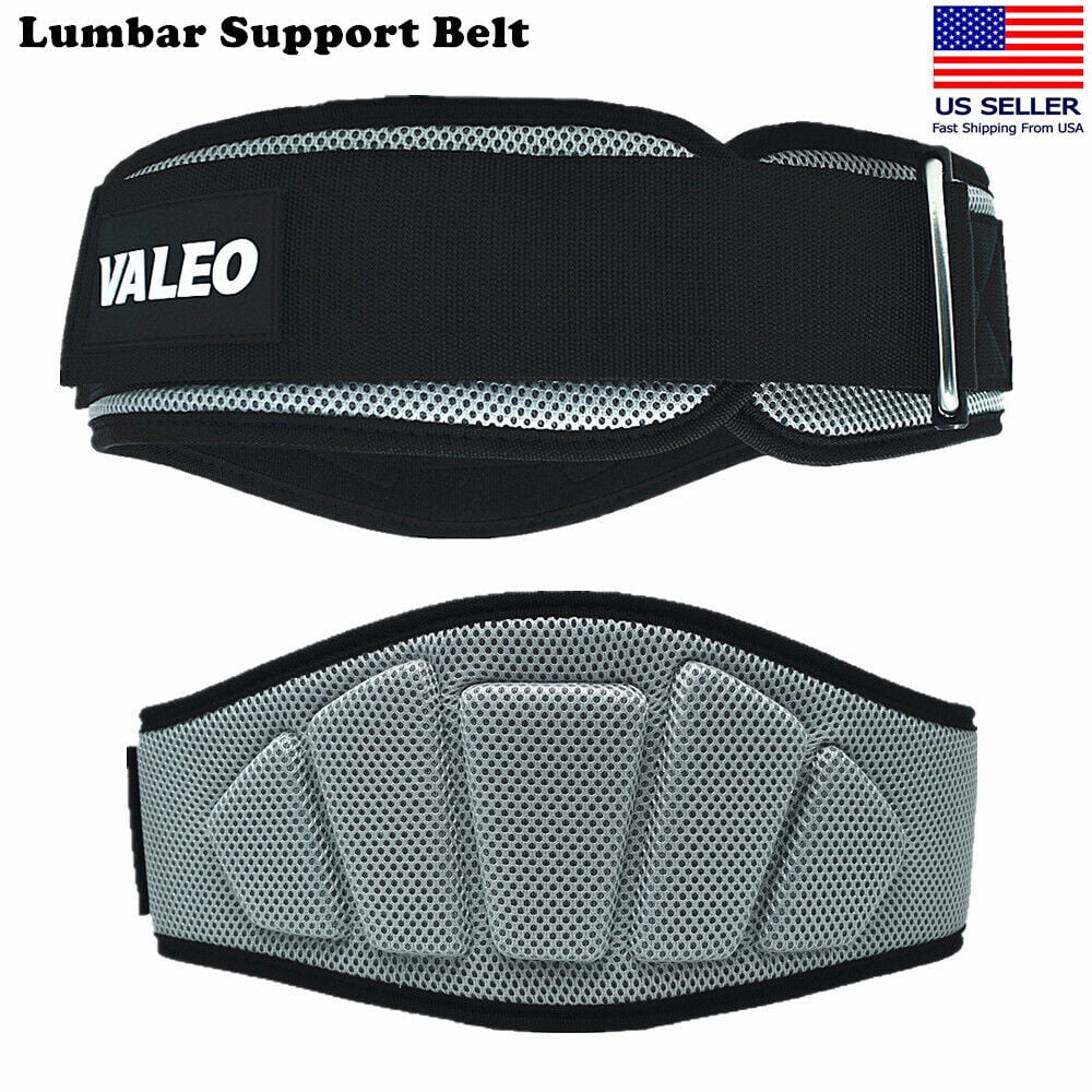 Weight Lifting Adjustable Lower Waist Back Support Belt Brace Gym Pain