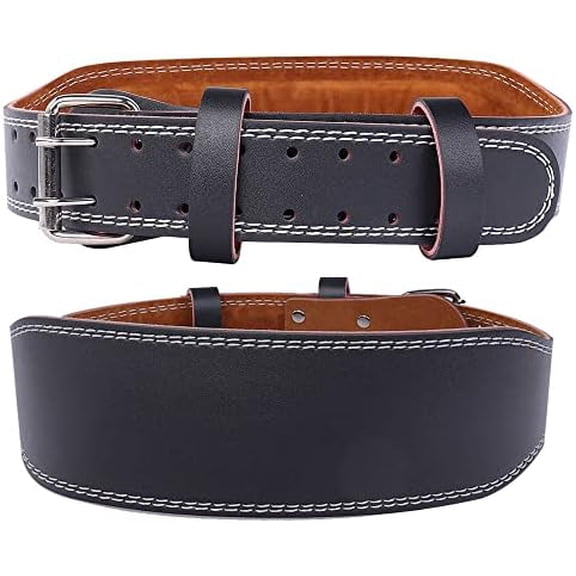 Weight Lifting Belt Back Lumbar Support Strength Training Fitness Workout Home Gym