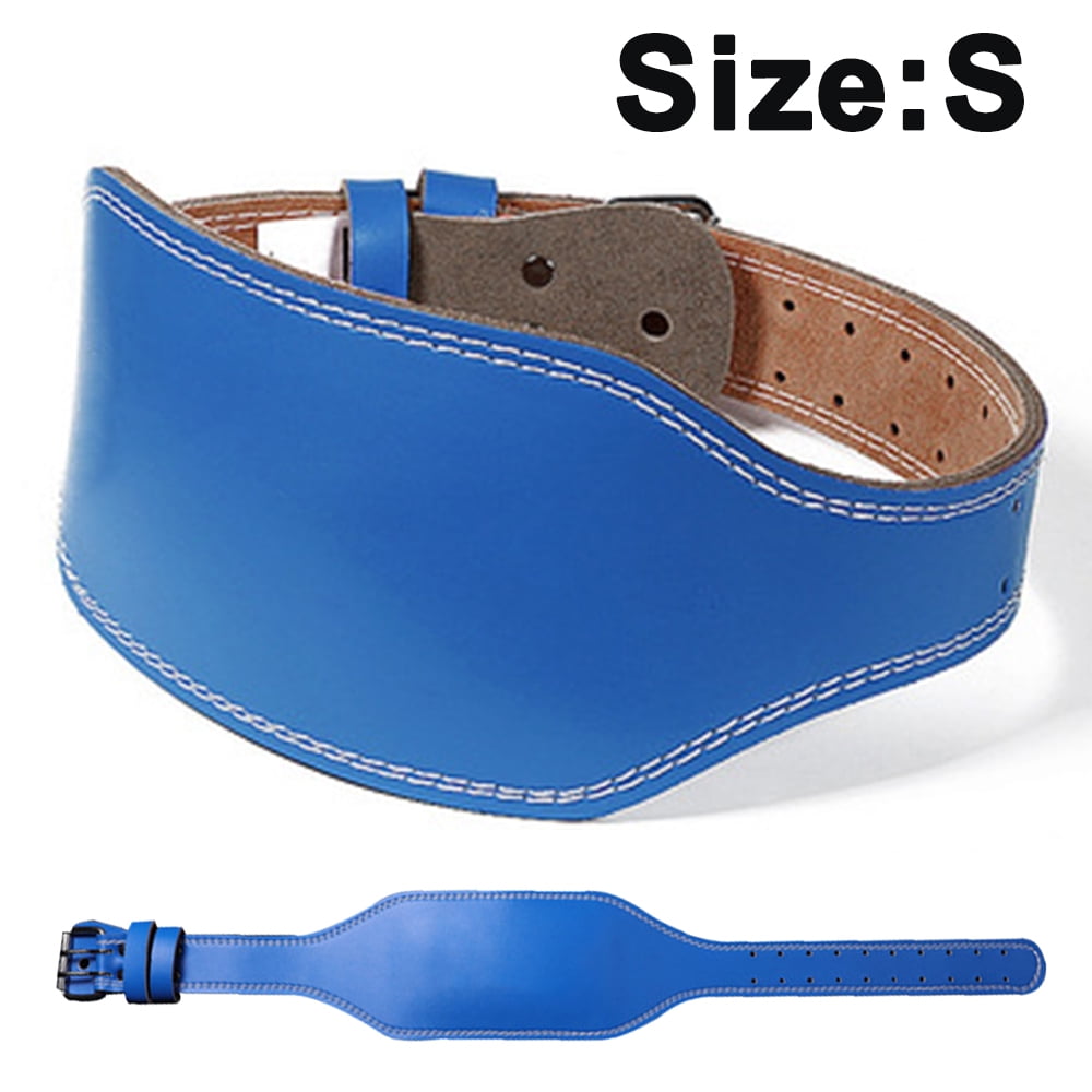 Weight Lifting Belt Gym Fitness, Padded Lumbar Back Support, Adjustable
