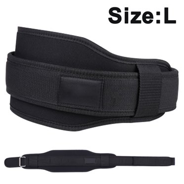 Women's Weight Lifting Belt 6.5" - Curved Padded Back Support For Gym, Deadlifts, Squats, Fitness Training