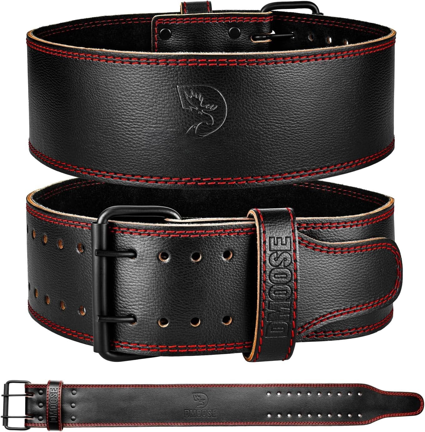 2-in-1 Weight Lifting Belt With Dip Rope - Quick Lock, 400 Lb Capacity For Squats, Pull-Ups, Deadlifts