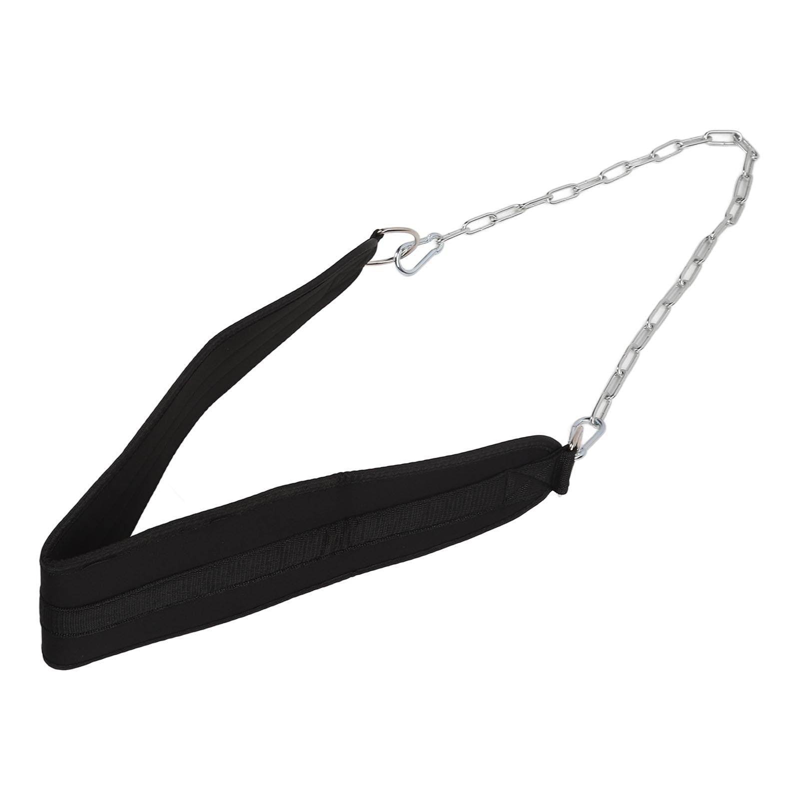 Weight Lifting Belt, Weighted Dip Belt Thick Chain For Hip Squats