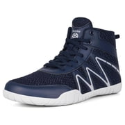 Weight Lifting Shoes Deadlift for Men Wrestling Shoe Fitness Dark Blue/14Wide