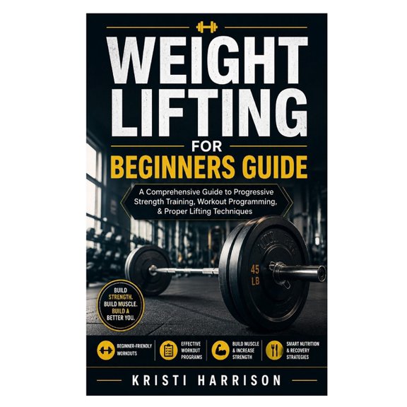 Weight Lifting for Beginners Guide: A Comprehensive Guide to Progressive Strength Training, Workout Programming, & Prope, (Paperback)