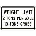 thumbnail image 1 of Weight Limit Signs Regulatory Traffic Signs Metal Sign Tin Sign 8x12 Inch - Caution Safety Warning Security Signs Indoor & Outdoor Signs for Home, Office, Work, 1 of 5