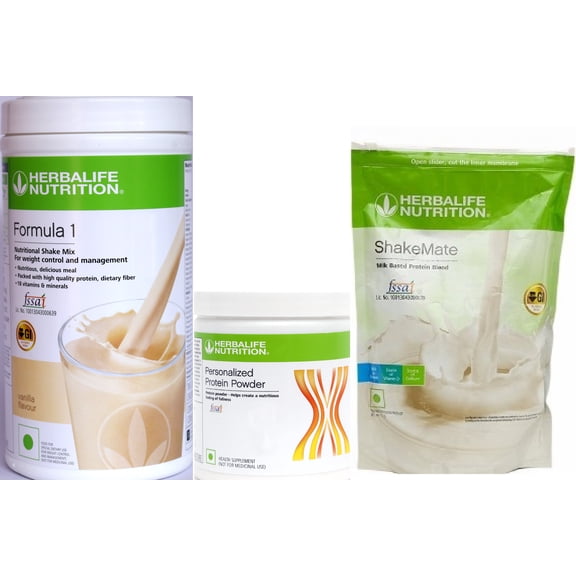 Weight Loss Combo Pack F 1 Vanilla + personalized protein powder +SM