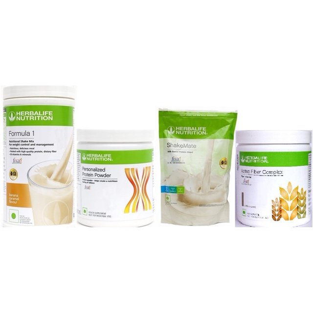 Weight Loss Combo Pack F1 + protein powder +Activated fiber complex +SM