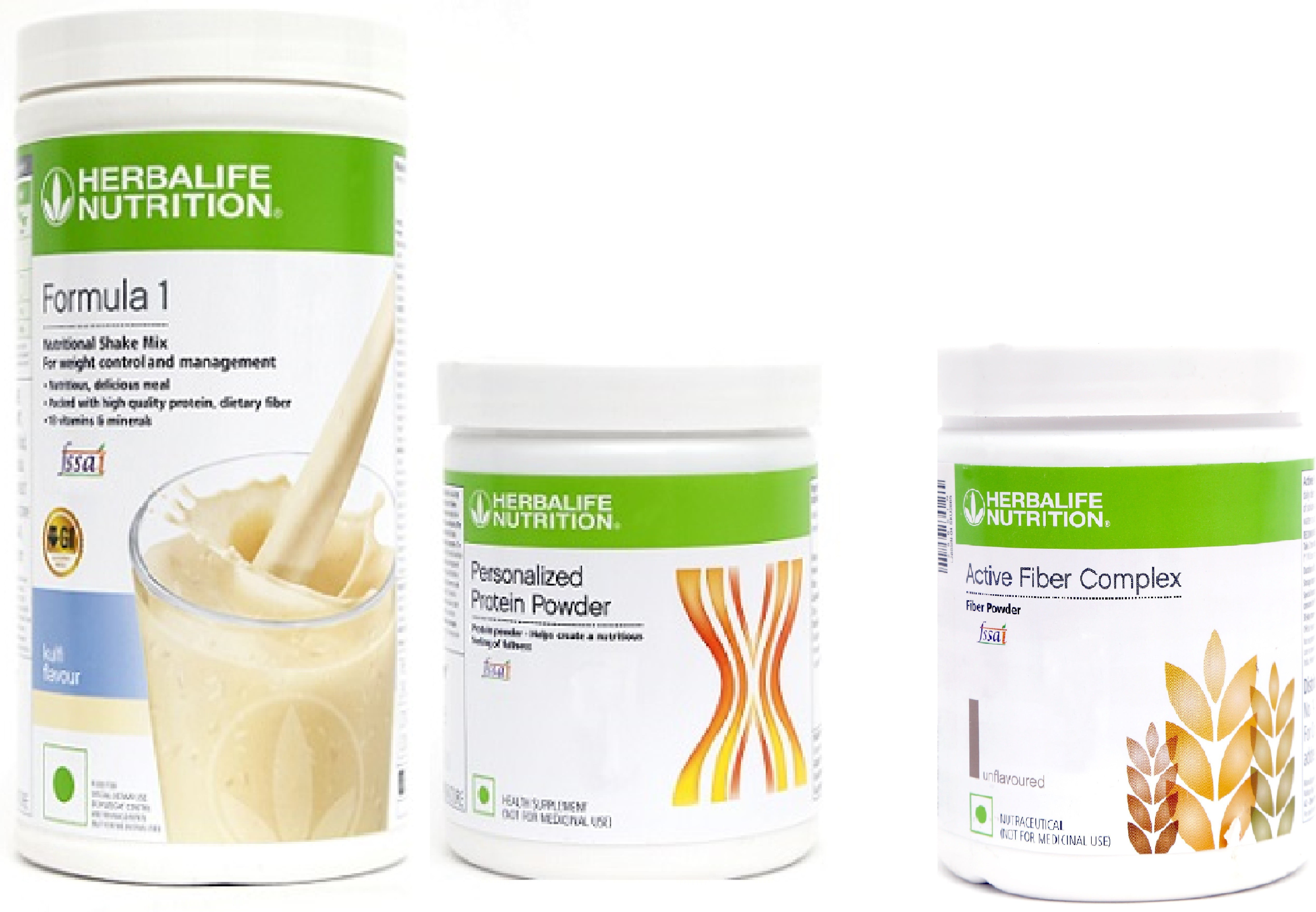 Weight Loss Combo Pack F1 + protein powder +Activated fiber complex