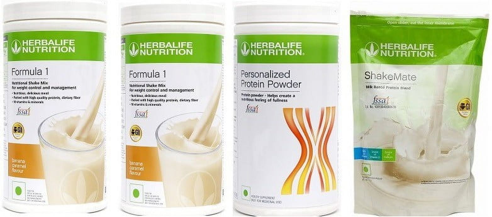Weight Loss Nutrition ShakeMix Banana (2 pcs) With Personalized Protein Powder 400 And SM