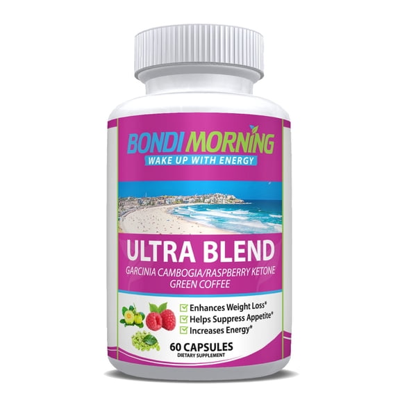 Weight Loss Pills, Ultra Blend Supplement For Appetite Suppression & Energy - With Garcinia Cambogia, Raspberry Ketone & Green Coffee