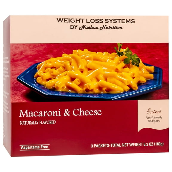 Weight Loss Systems - Macaroni & Cheese - High Protein - Low Fat - 3/Box