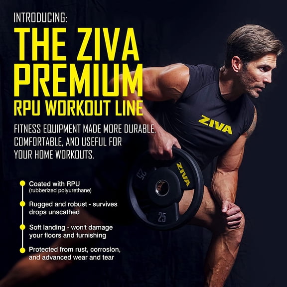 Weight Plate 45lb - Premium Urethane-Coated Grip Disc with 2 Inch Steel Insert for Strength Training