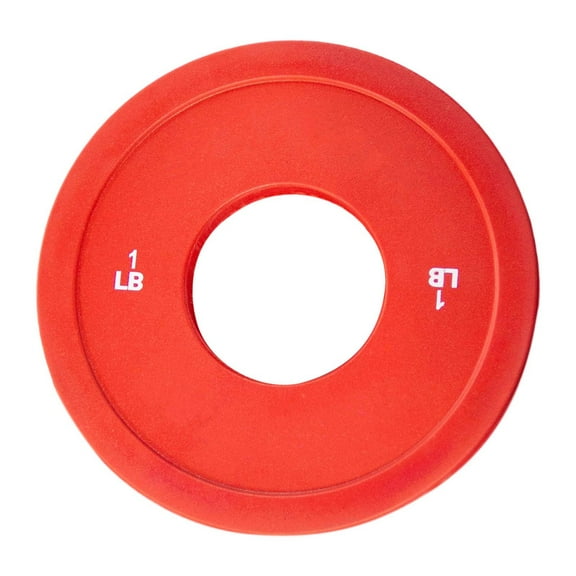 Weight Plate Dumbbell Micro Loading Compact Rubber Design for Secure Fit on Barbells in Home Gyms and Fitness Centers