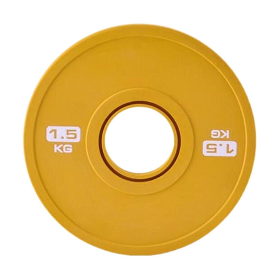 Weight Plate Dumbbell Weight Plate Strength Body Training Rubber Steel Construction Home Gym Use