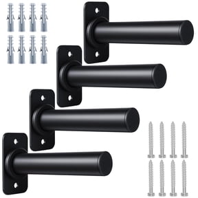 Weight Plate Rack,Blacksmith 4PCS Wall Mount Weight Plate Holder,Weight Plate Organizer,Max Weight Capacity 330 lbs