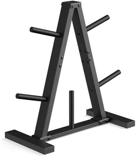 Weight Plate Rack, Weight Tree, 1-Inch Home Gym Storage Stand, Holds 300 lbs$$Sport & Recreation Other