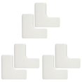 thumbnail image 1 of Weight Scale Holder, Wall Mount Weighing Scale Organizer Adhesive Smart Scale Stand Rack Bracket, Durable Bathroom Stand Organizer for Body Weight Scales, Digital Body Fat Scale(White-6pcs,2.9x1.5"), 1 of 5