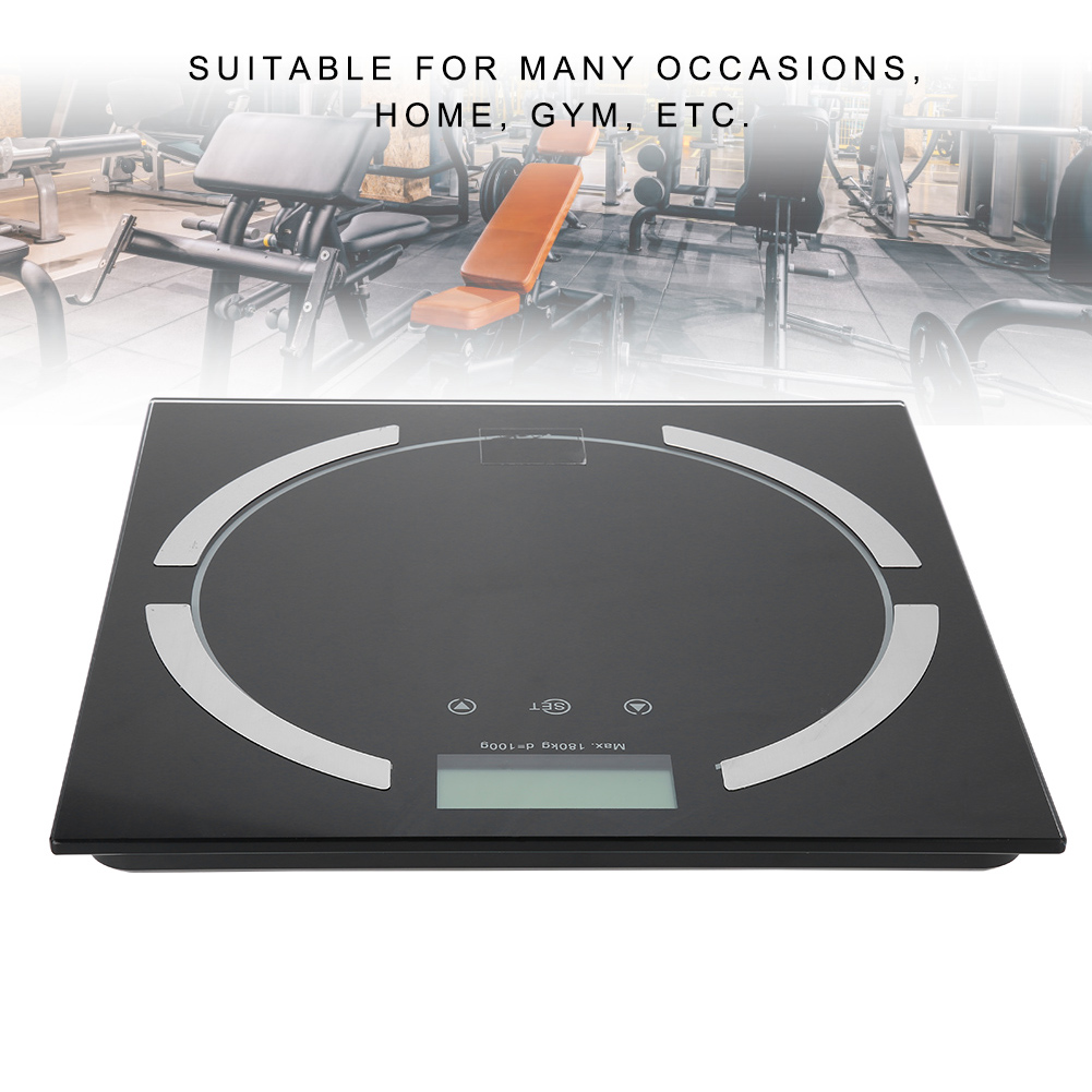 Weight Scale, Multifunction Body Fat Scale Digital Smart Scale LCD BMI