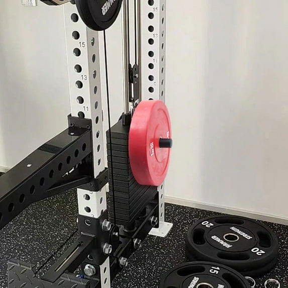 Weight Stack Pin With Spring Clip Collar For Cable Strength Exercise Machine 8*110Mm+3 Rounds Fangkenuo