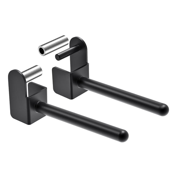 Weight Storage Rack Attachment for Power and Squat Racks Fitness Equipment Accessory