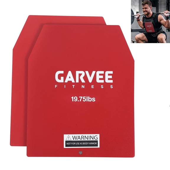 Weight Vest Plates, 5.75/8.75/14.5/19.75 LB Pairs, Heavy WorkoutsPremium Steel Weighted Plates, Additional Weight for Weight Vest for Rucking Running Strength Training Fitness Heavy Workouts