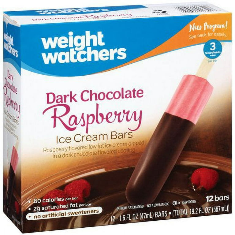 Product Review: Weight Watchers Dark Chocolate Raspberry Ice Cream Bars