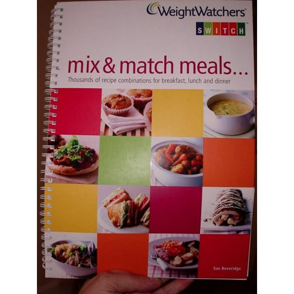 Pre-Owned Weight Watchers-Mix And Match Menu Plans Paperback