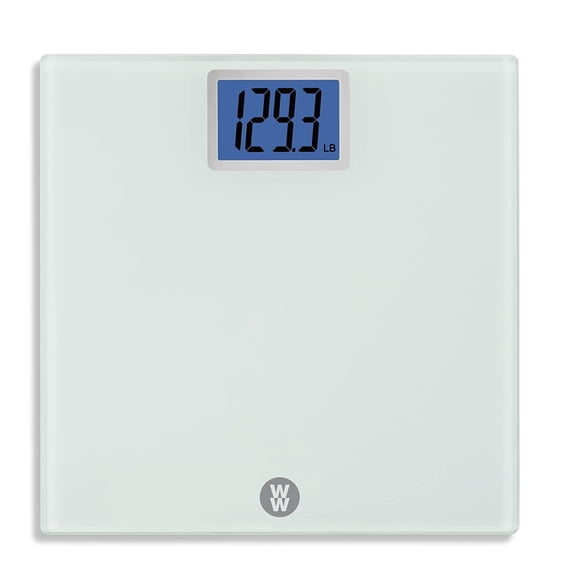 Weight Watchers Scales by Scale for Body Weight, Digital Bathroom Scale in White