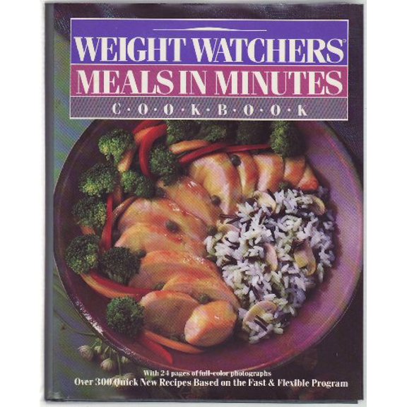 Pre-Owned Weight Watchers' Meals in Minutes Cookbook (Hardcover) 0453010202 9780453010207