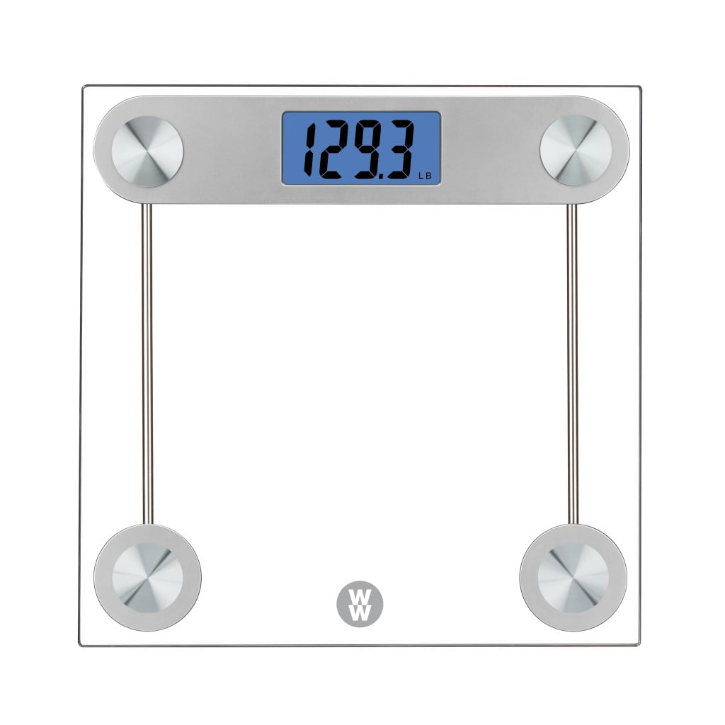 Conair Weight Watchers 24 TR Glass Scale, Clear/Chrome