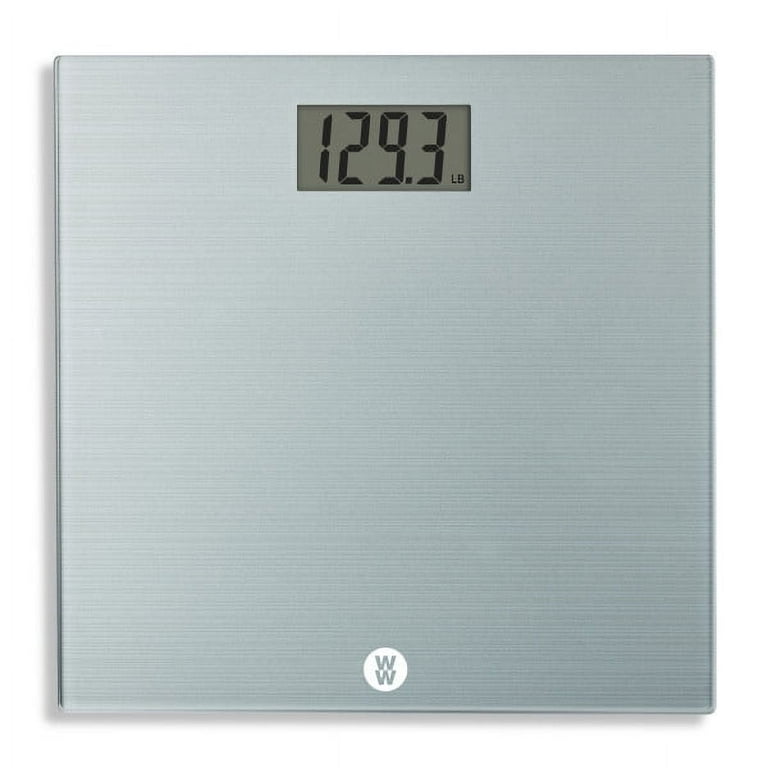 Best Buy: Weight Watchers by Conair Digital Bathroom Scale Silver WW44