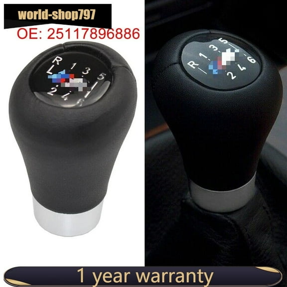 Weight ZHP 6-SPEED M Leather Shift Knob E30 E36 E46 E34 E39 E90 E92 US