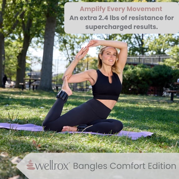 Weighted Bangles – Adjustable Ankle and Wrist Weights for Women & Men