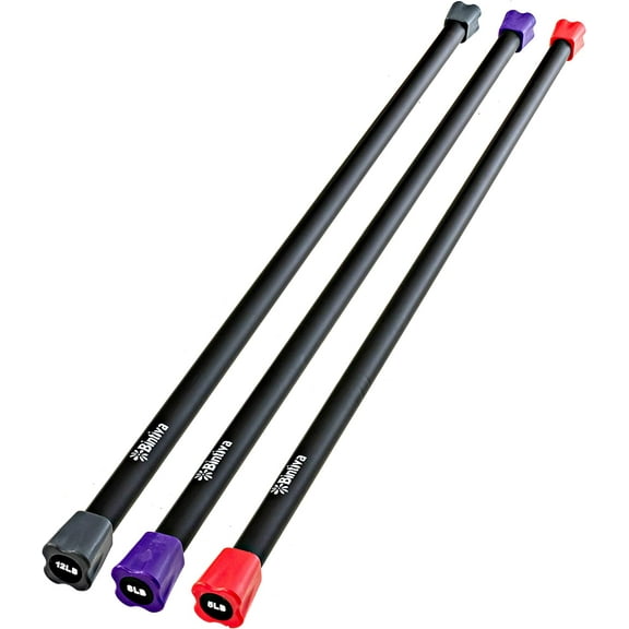 Weighted Bar Set - Weighted Bars for Exercise