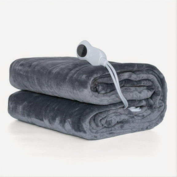 Weighted Blanket, 130*180Electric blanket, Grayish Fleece Blankets,Flannelette Throw Blankets, Household Supplies & Décor Bedding Blankets & Pillows 130*180Electric blanket