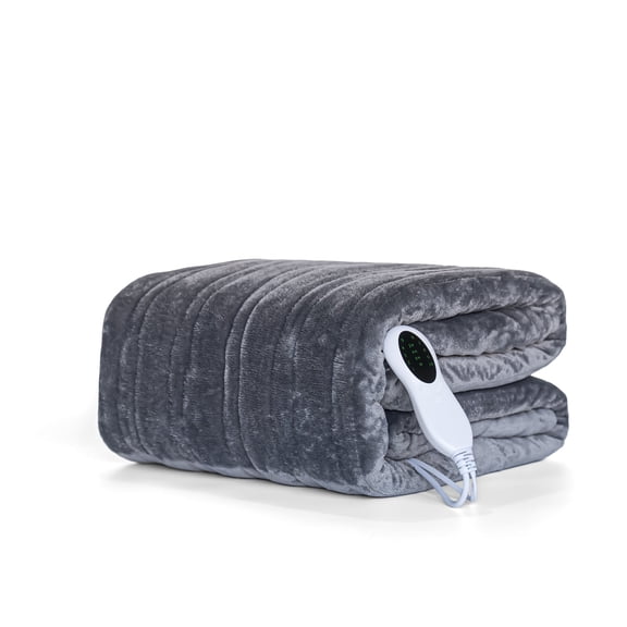 Weighted Blanket, 157*213Electric blanket, Grayish Fleece Blankets,Flannelette Throw Blankets, Household Supplies & Décor Bedding Blankets & Pillows 157*213Electric blanket