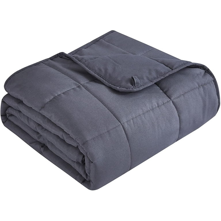Weighted Blanket 20lbs 60 x80 Queen Size for Adult All Season Summer Fall Winter Cooling Breathable Heavy Microfiber Material with Glass Beads Big Blanket Soft Thick Comfort Walmart