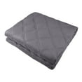 Weighted Blanket (60" x80",15 lbs) Microfiber Heavy Blanket to Improve