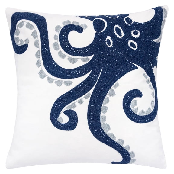 Weighted Blanket, Blue Octopus, White Throw Blankets,Polyester Fleece Blankets, Household Supplies & Décor Bedding Blankets & Pillows Blue Octopus