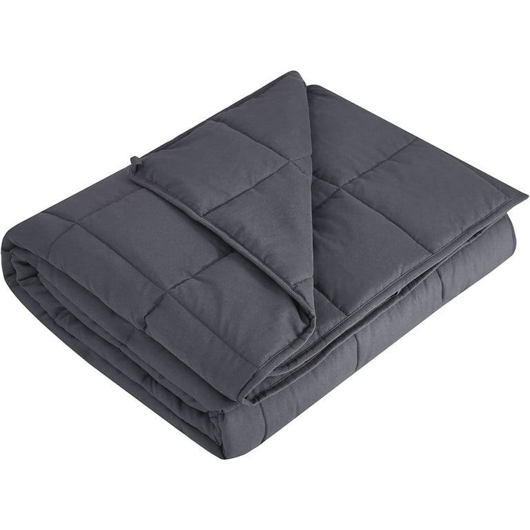 Weighted Blanket Kids 40 x60 7lbs Cooling Breathable Weighted Heavy Blanket Microfiber Material with Glass Beads Small Blanket for Kids All Season Summer Fall Winter Soft Thick Blanket Walmart