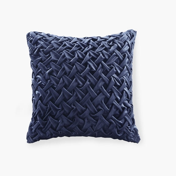 Weighted Blanket, Square Decor Pillow Navy 20x20", Navy Fleece Blankets,Cotton Throw Blankets, Household Supplies & Décor Bedding Blankets & Pillows Square Decor Pillow Navy 20x20"
