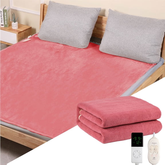 Weighted Blankets,3 Heating Blanket Blanket Soft Flannel Blanket Heating Blanket With 4 Time Settings And 6 Heat Settings Warm Blanket Gift For Grandma (32*60inches)