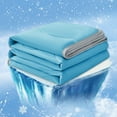 thumbnail image 1 of Weighted Blankets,Comforter Queen Size Blankets For Hot Sleepers And Night Blue Summer Comforter For Queen Size Bed Breathable Soft Lightweight Smooth, 1 of 9