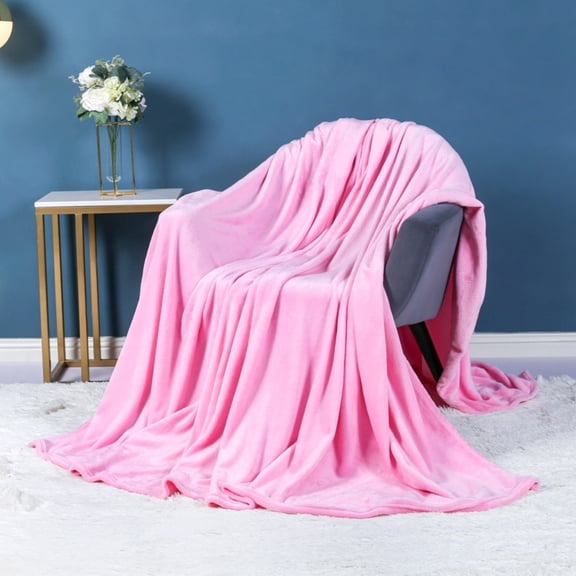 Weighted Blankets,Soft & Warm Solid Color Polyester Blanket Cozy Throw For Bed Couch All Season Use Multiple Colors Available