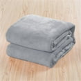 thumbnail image 1 of Weighted Blankets,Super Soft Warm Solid Warm Micro Plush Fleece Blanket Throw Rug Sofa Bedding, 1 of 4
