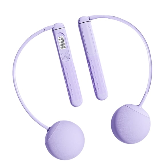 Weighted Cordless Jump Rope For Indoor Exercise Digital Counting Skipping Rope